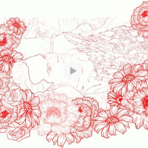 procreate flower brushset