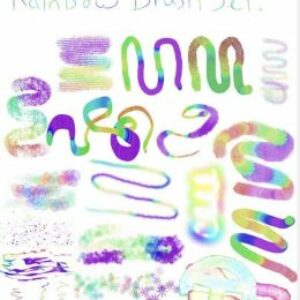 procreate free rainbow brushes
