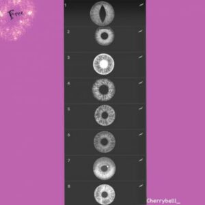 procreate iris brushset