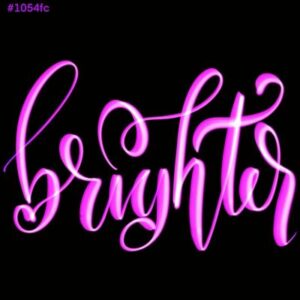 procreate lettering brush brighter