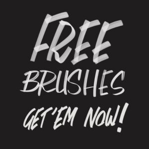 procreate sign painting brushes