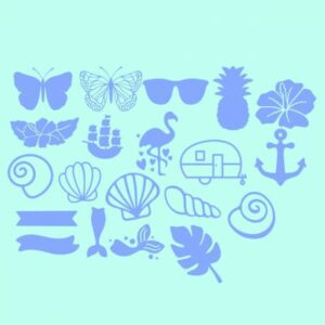 procreate tropical stamps