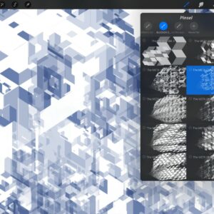 procreate ultra blocker 30+ concept brush bundle incl meta cubes & the big city brushes