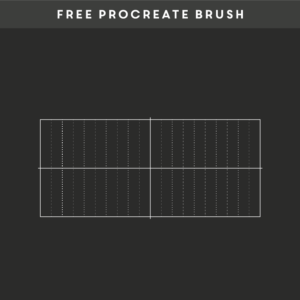 rectangle l – free procreate brush