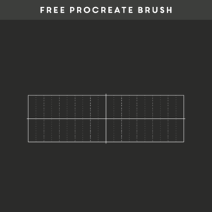 rectangle m – free procreate brush