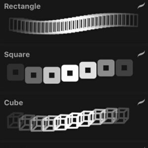 random shapes free brushes for procreate