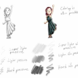 realistic pencil hb procreate