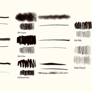 rinreeper’s procreate brushes pack 1
