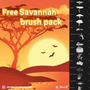 savannah brush pack