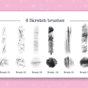 scratch procreate brushes