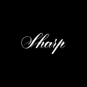 sharp procreate lettering brush