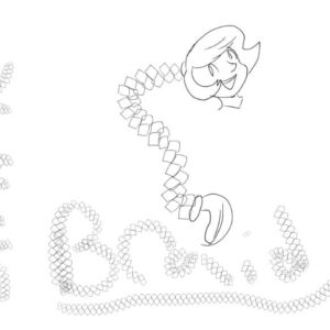 simple braid free brushes for procreate