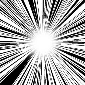 simple manga motion (speed) lines brush