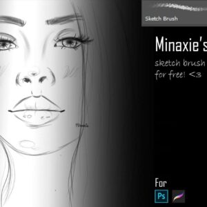 sketch brush free brushes for procreate and photpshop