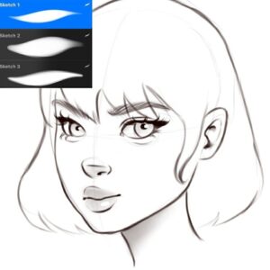 sketch msvivart free brushes for procreate