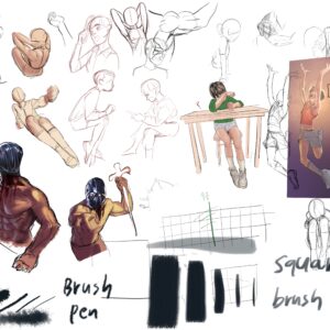 sketch art procreate brushes