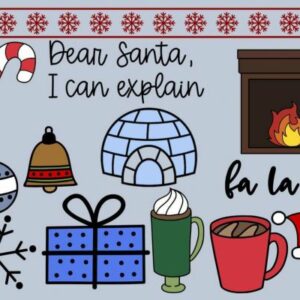 small holiday stamp set!