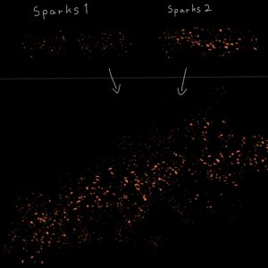 sparks brushes hinoko procreate