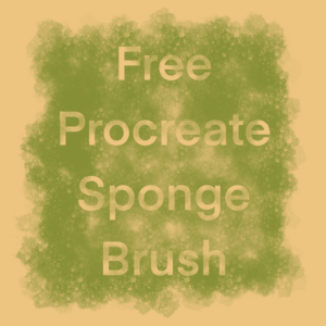 sponge brush procreate