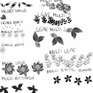 stamping brushset procreate