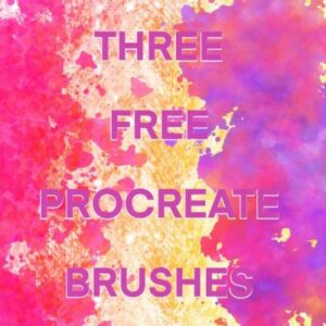 two splatter brushes + bonus brush!