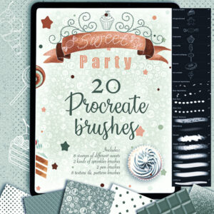 taty sweet party (textures and stamps)