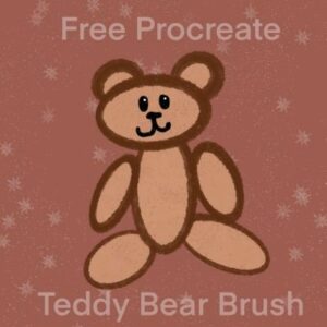 teddy bear brush
