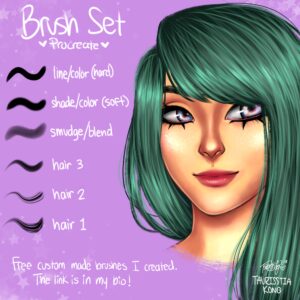 texture brushes stamp procreate