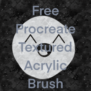 textured acrylic brush