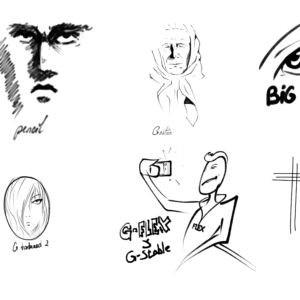 textured ink pack procreate brush