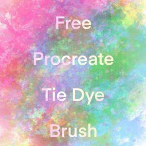 tie dye brush