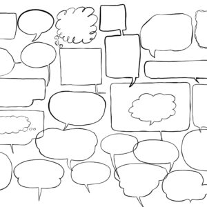 tiptop freebies speech bubbles