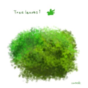 treeleaves brushe 1 procreate