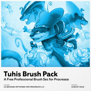 tuhis brush pack for procreate 4.3
