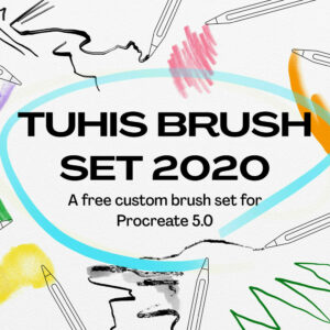 tuhis brush set 2020 procreate