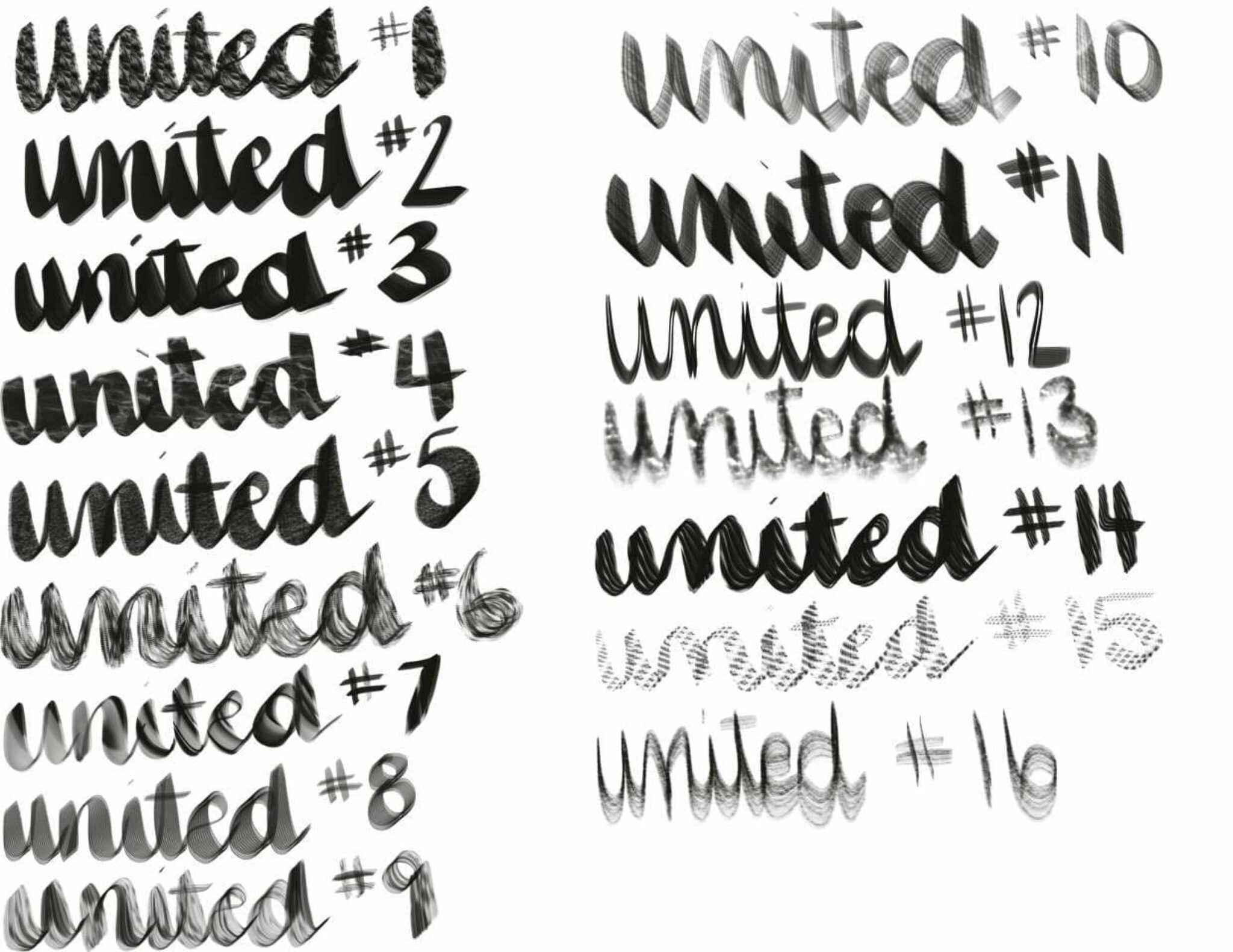 "United By Echo Free Brushes for Procreate Premium and Free Resources"