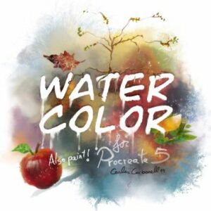 watercolor & paint brushes procreate 5