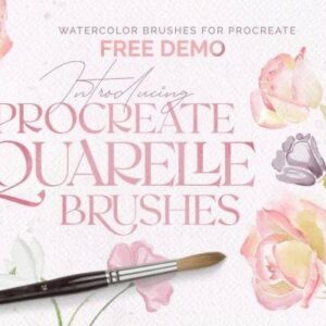 watercolor procreate brushes