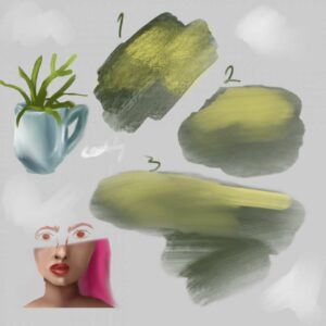 wetdry round brushes procreate
