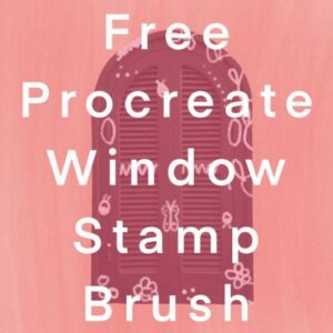 window stamp brush