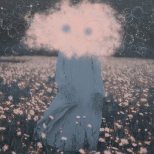 woman in a field procreate brush procreate