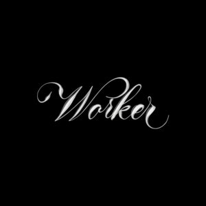 worker procreate lettering brush