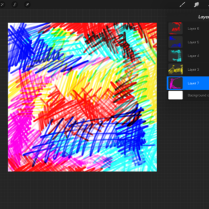 knocking around procreate bruhes