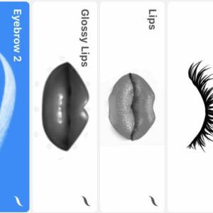 makeup brush set procreate