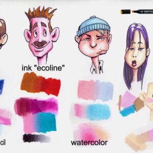 natural pencil brushes procreate