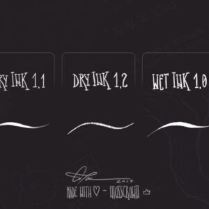 nickscrown brush set no3 for procreate