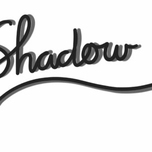 shadow calligraphy brush procreate