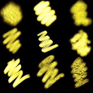 Золото free brushes for procreate