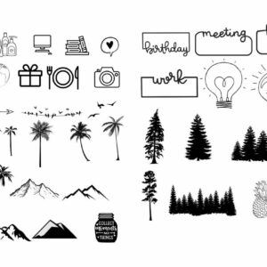 stamp brushes procreate