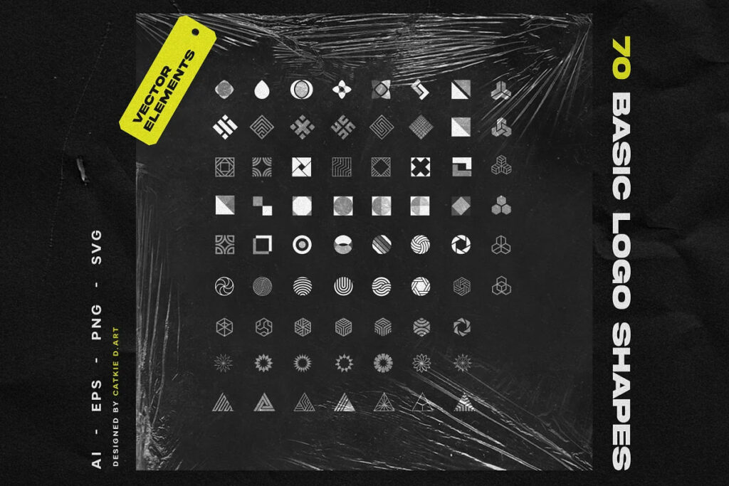 "Discover 70 Various Logo Shapes for Creative Branding | Logo Design Ideas"